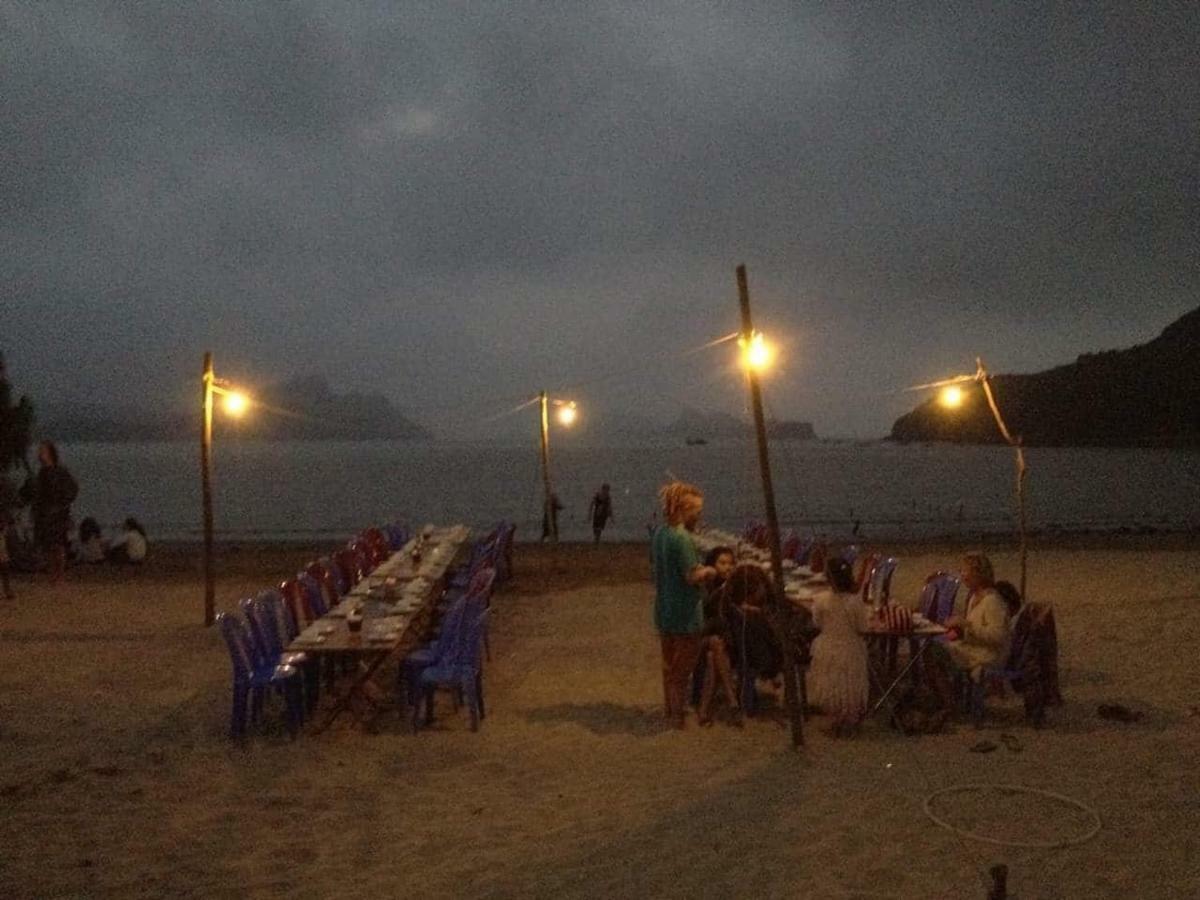 Catba Beach House Chan Chau Esterno foto